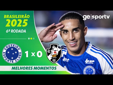 Gols e lances de Cruzeiro x Vasco da Gama