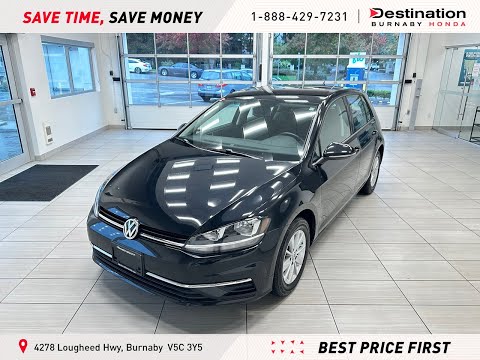 2019 Volkswagen Golf Comfortline - B12727