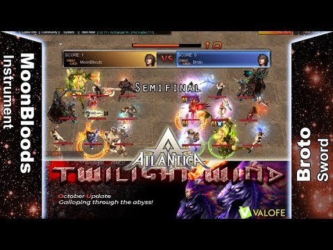 Titan 22/10/2017 AM: Semifinal - MoonBloods vs Broto - Atlantica Online