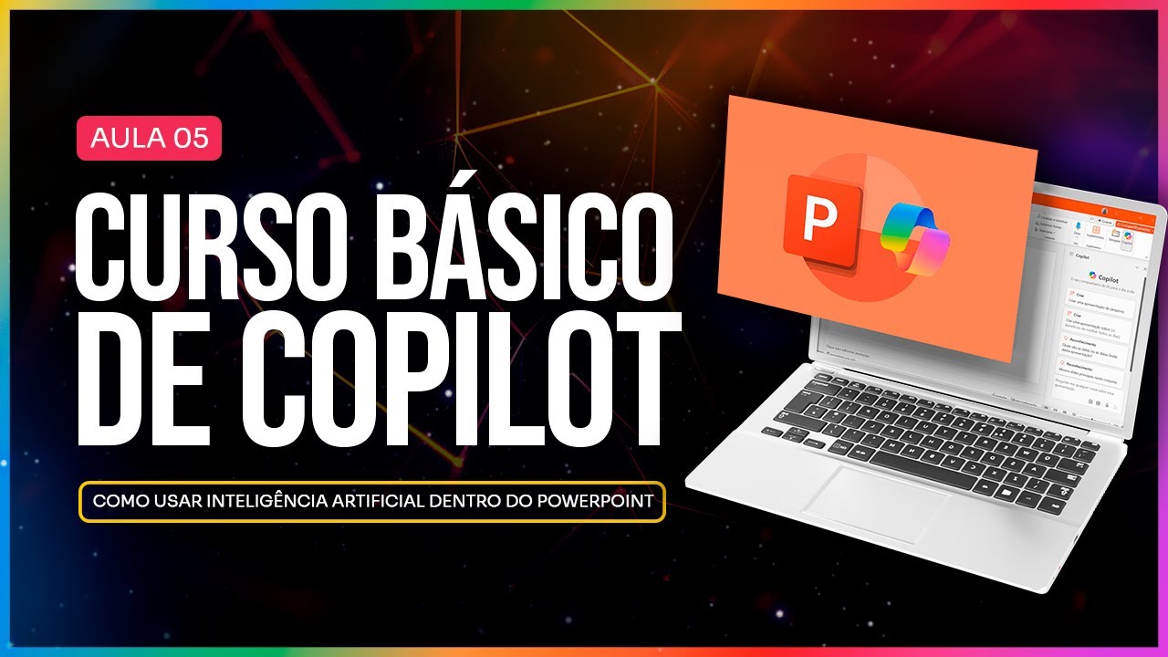 Curso Básico de Copilot - Aula 5: como usar Inteligência Artificial DENTRO do PowerPoint