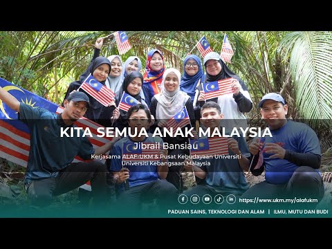 Kita Semua Anak Malaysia - Jibrail Bansiau (Official Lyric Video)