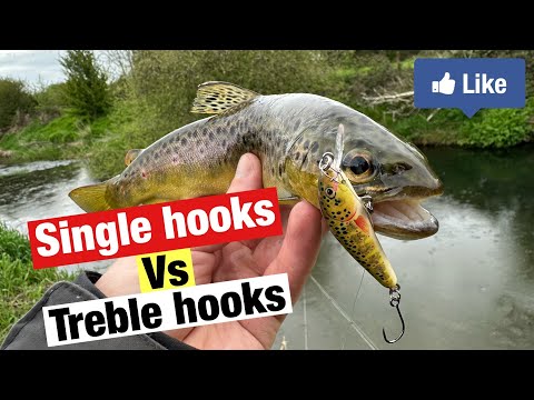 SINGLE v TREBLE Hooks for Trout - Will I Switch
