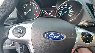 Ford BMS reset after new battery install . Ford Escape shown