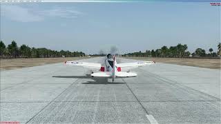 FSX - GMSL to GMTN - Republic P-47 Thunderbolt