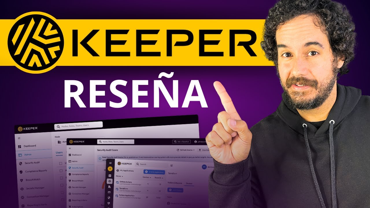 Revisión de Keeper Gestor de Contraseñas   ¡ Todo lo que necesitas saber en 5 minutos !