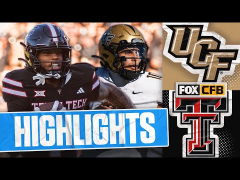 UCF Knights vs. No. 6 Texas Tech Red Raiders Highlights | FOX College Football