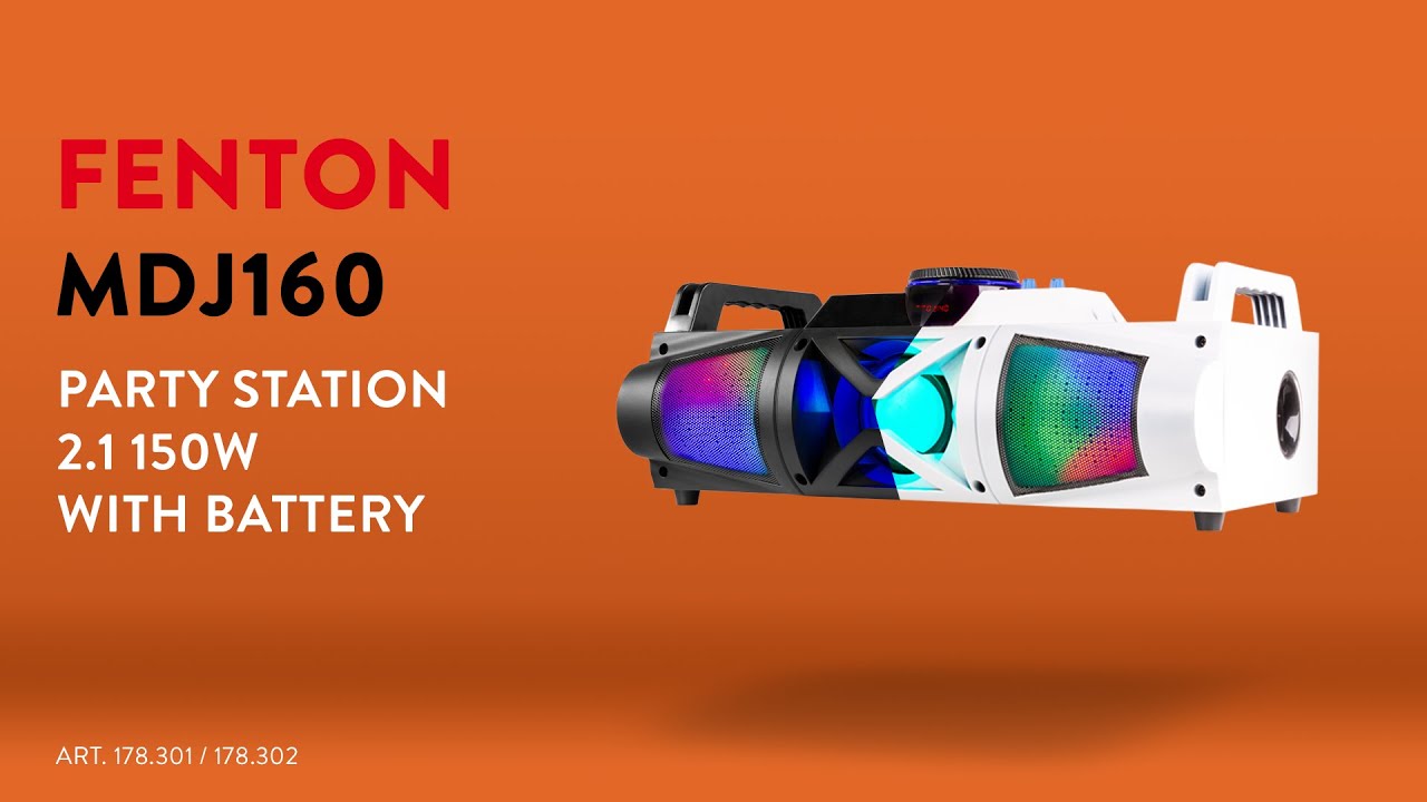 Fenton MDJ160B nešiojama kolonėlė 2.1 150W