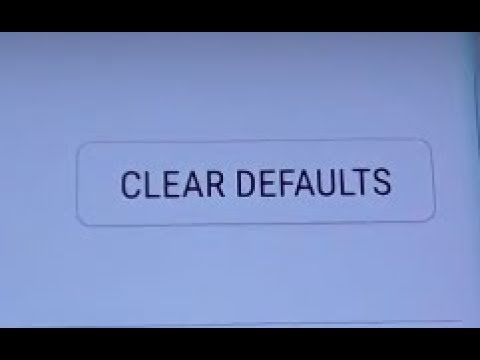 Samsung Galaxy S8: How to Clear Defaults Opening App