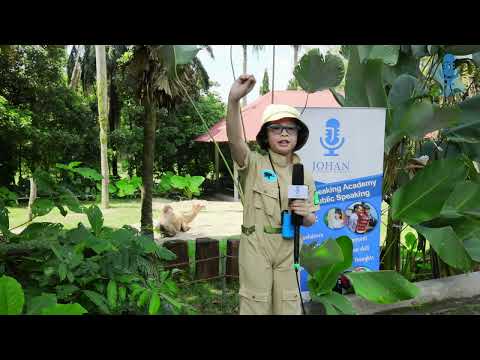 ALEESYA SOPHIA | Brand Ambassador | Zoo Negara | Johan Speaking Academy | Kids Public Speaking