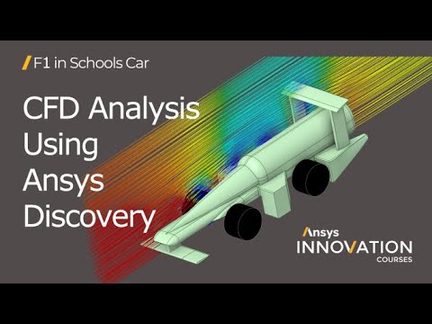CFD Analysis of F1 in School Model Car Using Ansys Discovery — Lesson 2