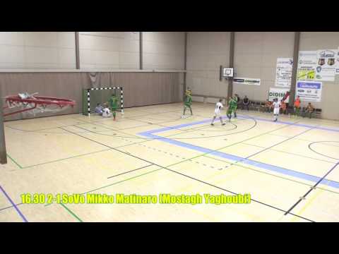 SoVo-Ilves FS 7-3 (2-2) Futsal-Liiga 16.1.2016 maalikooste