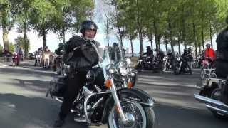 preview picture of video '20. Fehmarn Days of American Bikes 2013 - Die große 2. Ausfahrt'