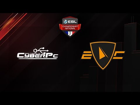 LoL - Cyber PC vs Ecorp Glorious - ESL Championnat National - Winter 2016