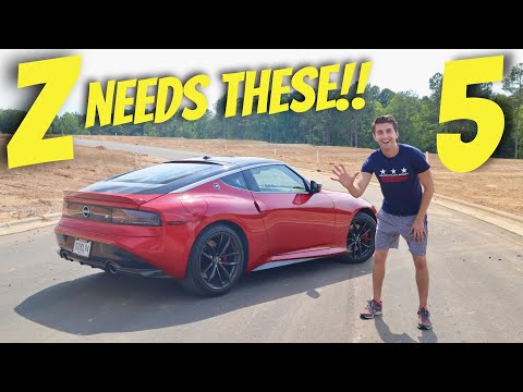 5 Modifications The New 2023 Nissan Z Performance Needs ASAP!!