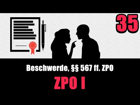 The appeal, §§ 567 ff. ZPO, ZPO I 35