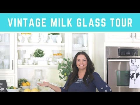 Vintage Milk Glass Collection Tour