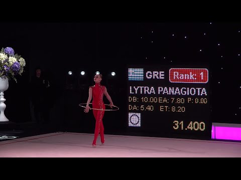 Viktoriia Onopriienko Hoop Final 34,400 GOLD - Grand-Prix "Miss Valentine 2023"
