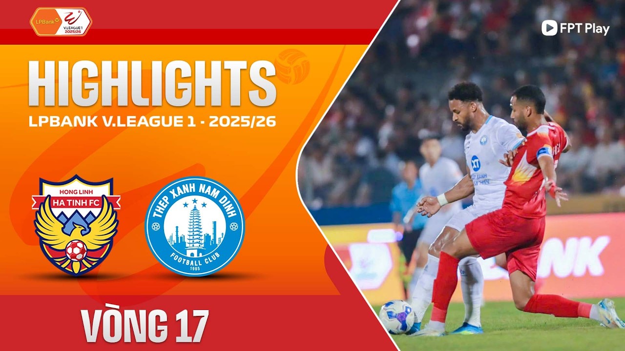 Hồng Lĩnh Hà Tĩnh vs Thép Xanh Nam Định Highlights