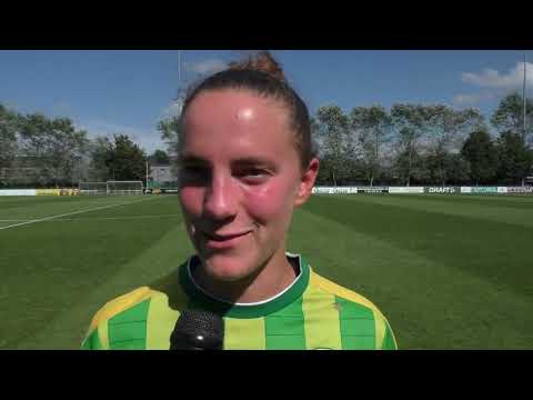 Chloé Vande Velde na KAA Gent Ladies - ADO Den Haag op 19.08.2023