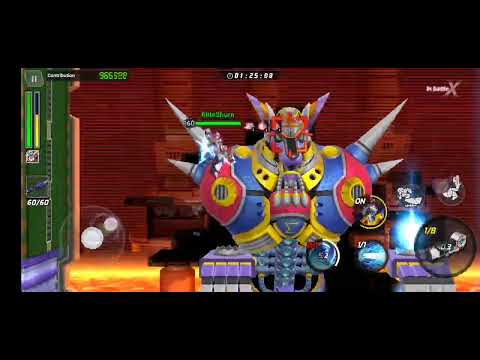 Rockman X dive Guild Boss: Dive armor Axl #rockmanxdive