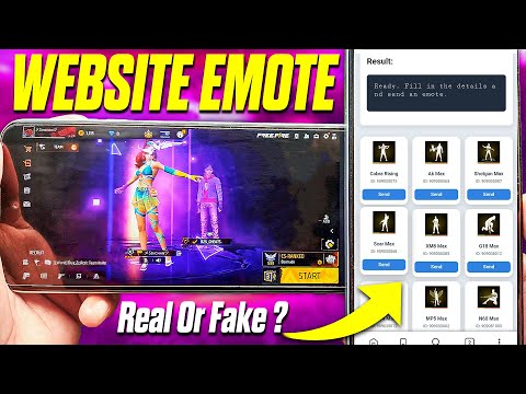 Free Fire Emote Website Test – Real or Fake?