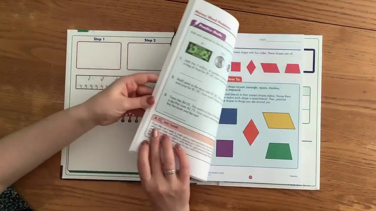 Spectrum Grade 2 Hands On Math Workbook—Dry Erase Addition, Subtraction, Multiplication Activity Boo