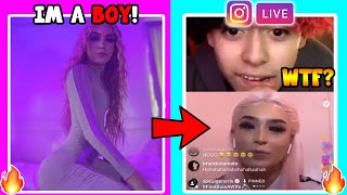 DATBITCHBARBIEE TROLLS GUYS ON INSTAGRAM LIVE*(AGAIN)*