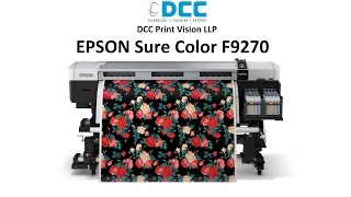 EPSON SC F9270 for Dye Sublimation printer with PrecisionCore printhead from DCC