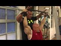 Another giant set for BACK with Emiliano Dell'Uomo, IFBB Pro