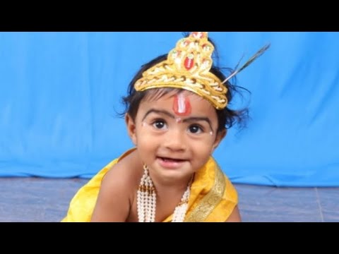 Krishna Jayanthi wishes from Cute Krishna Harsha vithun