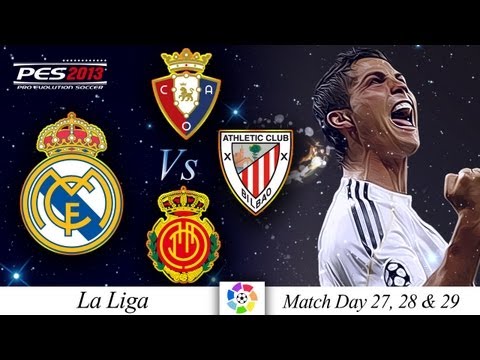 [TTB] PES 2013 ML Series - Real Madrid Match Days 27, 28 & 29 - Blistering Strike!