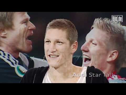 Audi Star Talk  Bayern Star Schweinsteiger verrat Kabinen Geheimnisse   Sport   FC Bayern Munchen   Fusball Bundesliga   Bild de