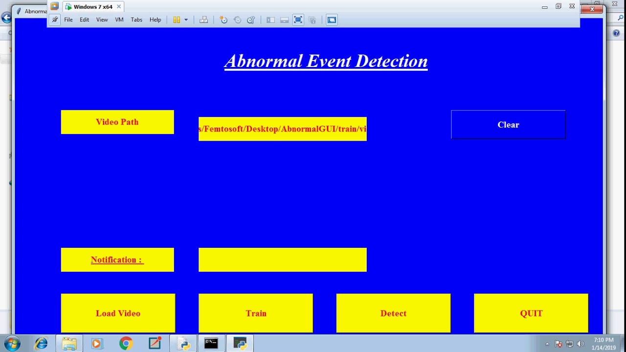 Anomaly event detection in Video using LSTM and CNN