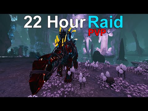 How We Raided An Alpha Tribe Out Of Shadow Cave | ARK PVP