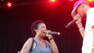 Rockness and Bernadette Price perform Operation Lockdown live at the Duck Down 2016 BBQ