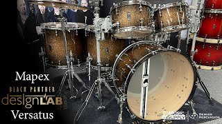 Video thumbnail for Mapex Black Panther Design Lab Versatus | Gold Sparkle Burst by Denver Percussion