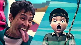 Squid Game Season 3 but it's ruined by AI (COMPILATION)