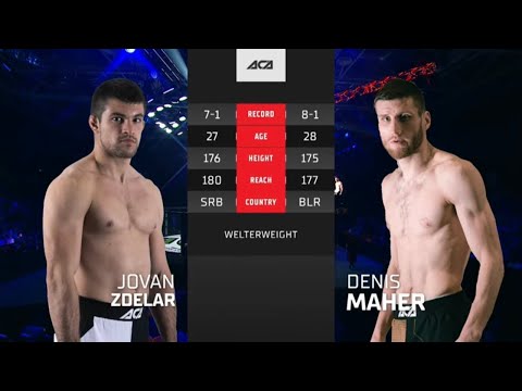 Denis Maher vs Jovan Zdelar full fight