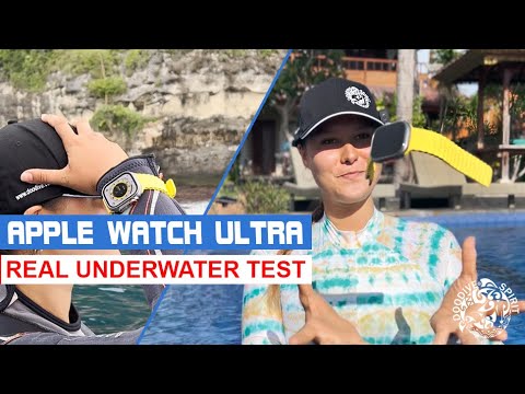 We really tested the APPLE Watch Ultra while scuba diving in Bali, Indonesia