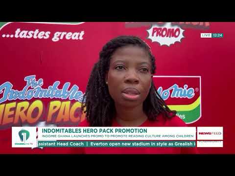 Indomie Ghana Launches “Indomitables Hero Pack” to Boost Kids’ Reading Culture! | News Feed