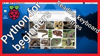 Python for beginners, reading keyboard inputs