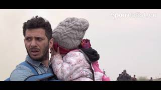 تحطم اللاجئين مع الشرطة اليونانية في مخيم ديافاتاRefugees crash with Greek police at Diavata camp