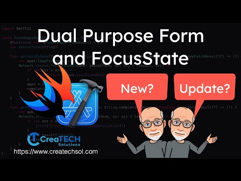 Dual Purpose Form and FocusState in SwiftUI thumbnail