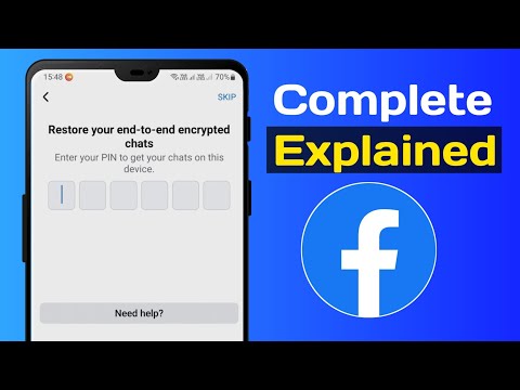 Restore Your End-to-End Encrypted Chats | Facebook Messenger E2EE Explained