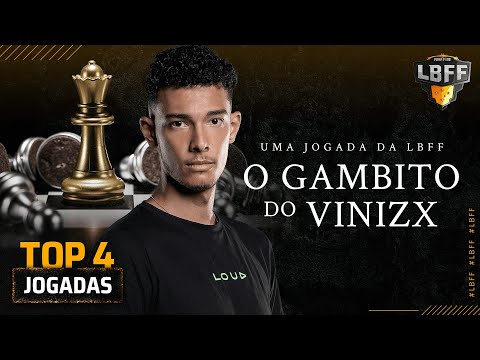 VINIZX MELHOR DO JOGO? FLUXO TÁ VOANDO! | TOP 4 JOGADAS LBFF 4 | FREE FIRE