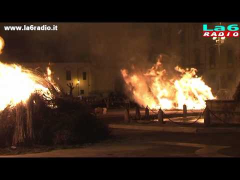 La6radio: Festa dei fuochi 2013 - P.zza Garibaldi - Sulmona
