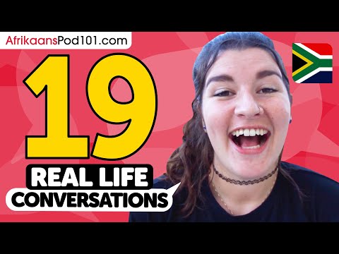 19 Daily Afrikaans Conversations - Learn Basic Afrikaans Phrases