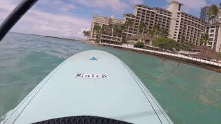 Paddleboarding at Waikiki 3
