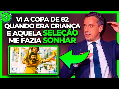 GARY NEVILLE DECLARA SUA PAIXÃO PELA SELEÇÃO BRASILEIRA