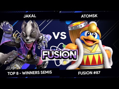 Fusion #87 - Jakal (Wolf) vs Atomsk (King Dedede) - Top 8 - Winners Semis